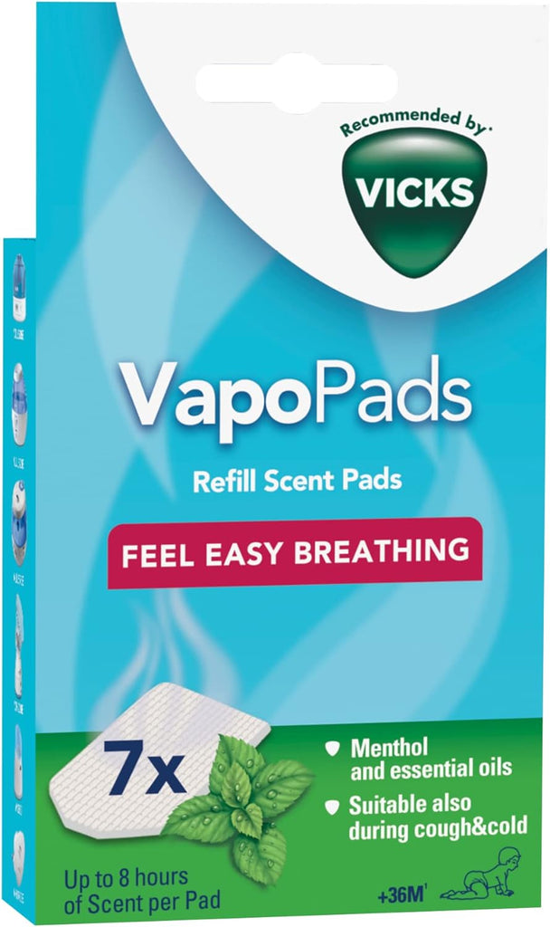 Vicks Vicks Vapopads | Menthol and Essential oil | 7 Pcs