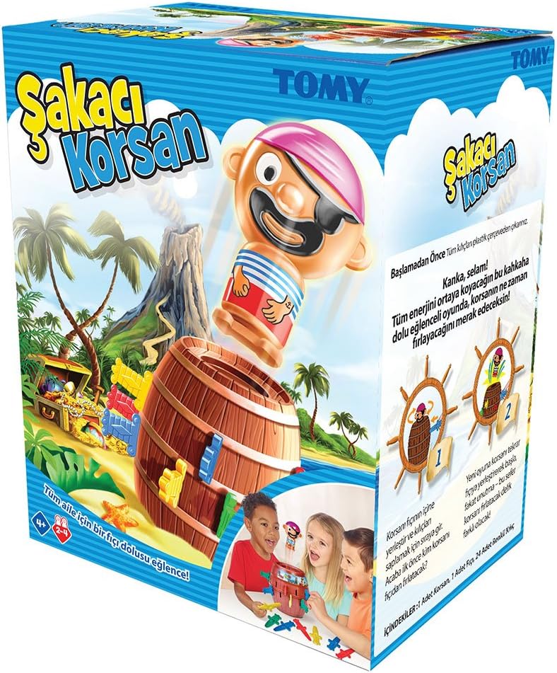 Tomy Pop Up Pirate | 2-4 Players | 4-7 Years
