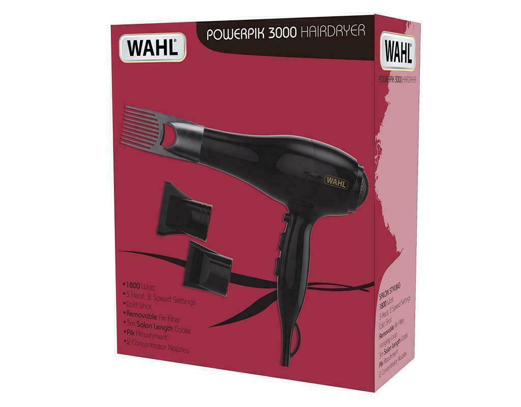 Wahl Hair Dryer | PowerPik | 1800W | 3Heat/2Speed