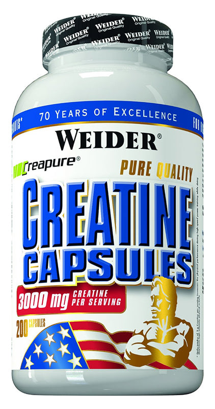 Weider: Creatine Capsules - 200 caps