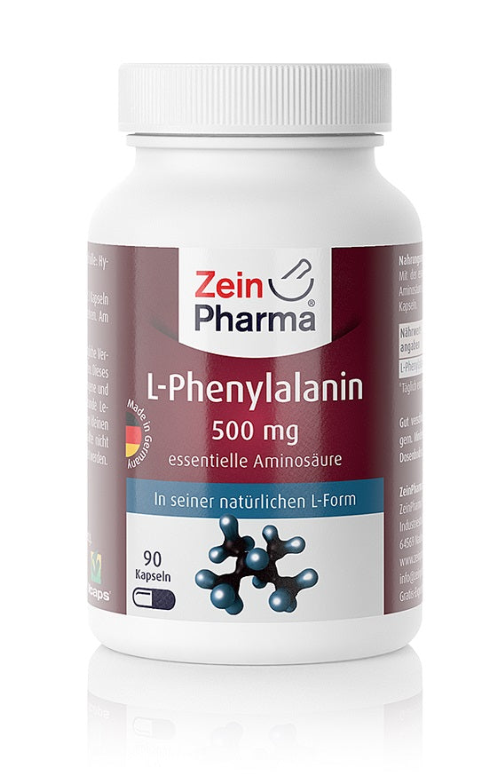 Zein Pharma: L-Phenylalanine, 500mg - 90 caps