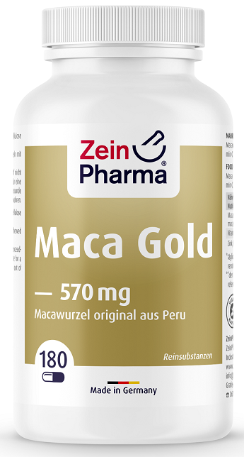 Zein Pharma: Maca Gold, 570mg - 180 caps