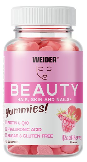 Weider: Beauty, Raspberry - 40 gummies