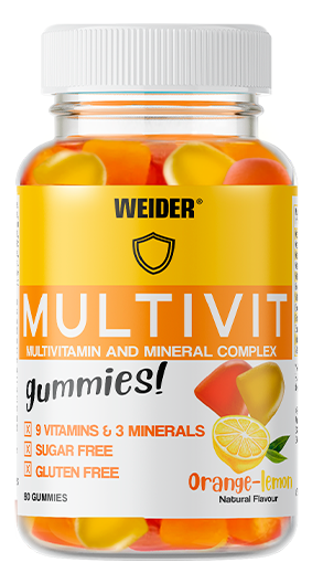 Weider: Multivit, Orange Lemon - 80 gummies