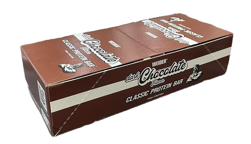 Weider: Classic Protein Bar, Dark Chocolate - 24 x 35g