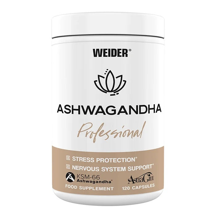 Weider: Ashwagandha Professional - 120 vcaps