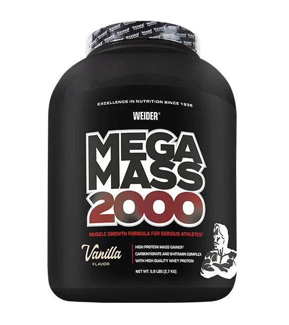 Weider: Mega Mass 2000, Vanilla - 2700g