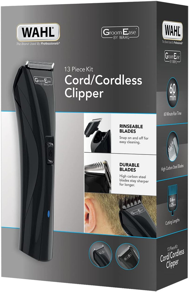 Wahl Hair Clipper | GroomEase | Cord/Cordless | LED