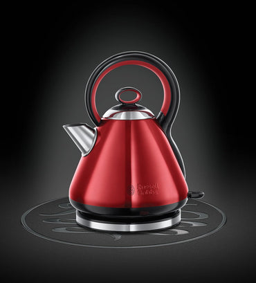 Russell Hobbs Kettle | Legacy | 360* | 1.7L | Quiet Boil | Red