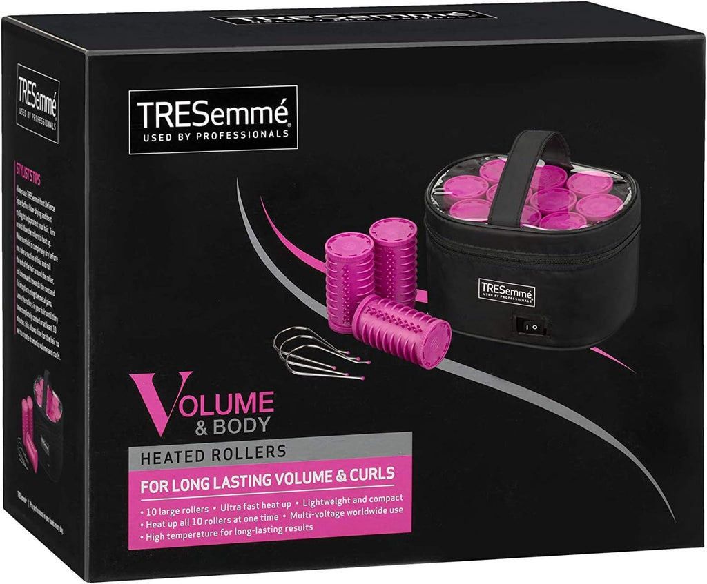 Tresemme Hair Rollers | 10 Rollers | Compact | DualVol