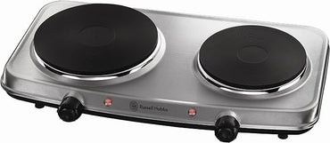 Russell Hobbs Mini Hob  |  Large and Small 2 Plates | 2,200W