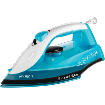 Russell Hobbs Iron | 1800w | My Iron | 45g/m | Blue and White
