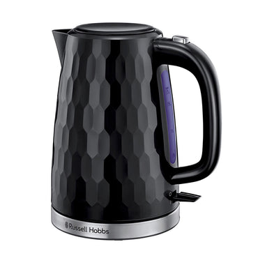 Russell Hobbs Kettle | 1.7L | 3kW | Honeycomb | Black