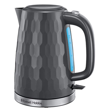 Russell Hobbs Kettle | 1.7L | 3kW | Honeycomb | Grey