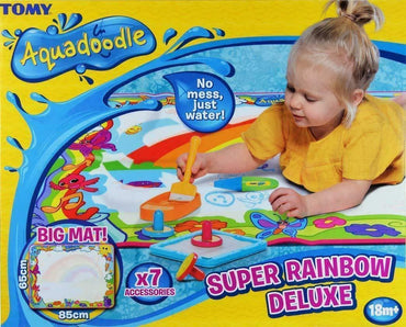 Tomy AquaDoodle Mat | Super Rainbow Deluxe | 18m+