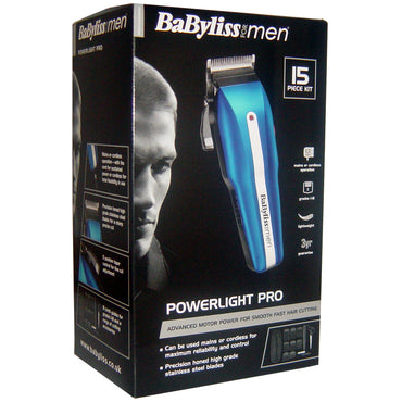 Babyliss Hair Clipper | Cord-Cordless | 15 pc
