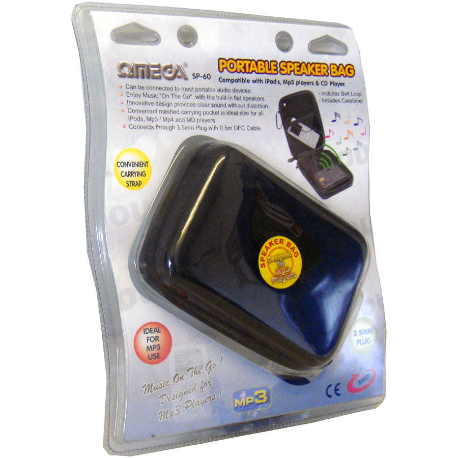 Omega * Portable Speaker for IPOD, MP3,  CD Player