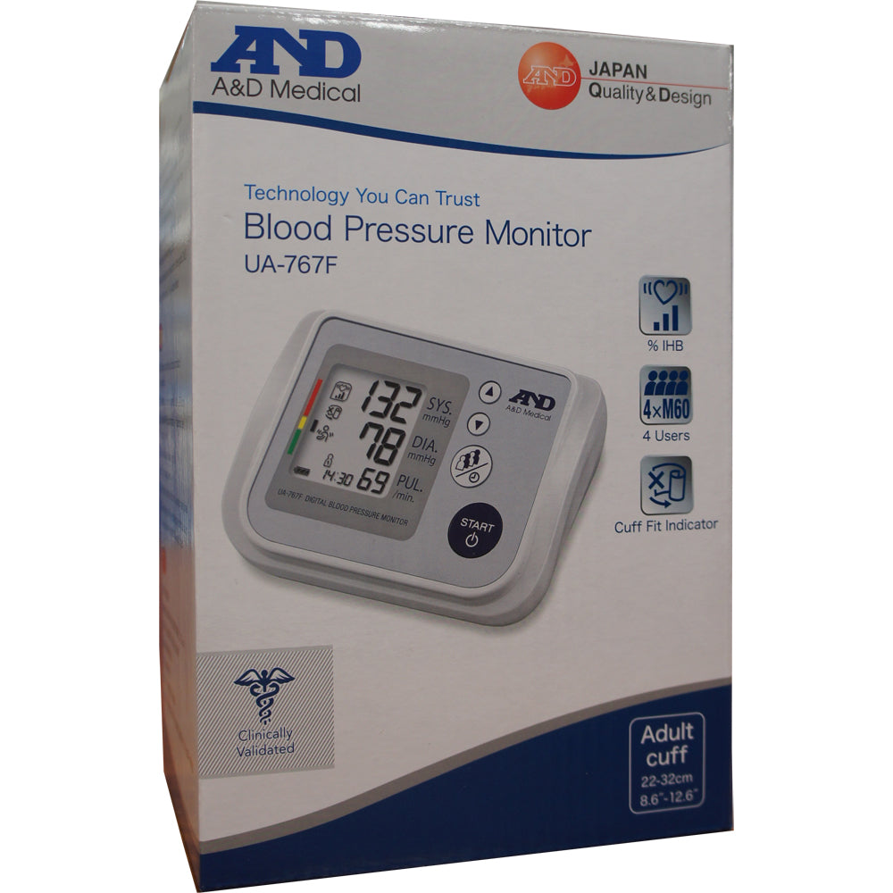 And Blood Pressure Monitor | Auto | 60 Memory | 4 User