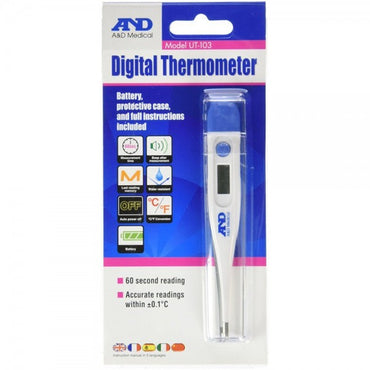 And Digital Thermometer | Oral-Under Arm - Rectal