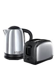 Russell Hobbs Kettle & Toaster Set | Lincoln | 1.7L S/Steel