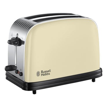 Russell Hobbs Toaster | 2 Slice X-Wide | Colours+ | Cream