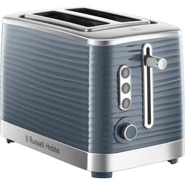 RUSSELL HOBBS Toaster | 2 Slice | Inspire | Wide | Grey