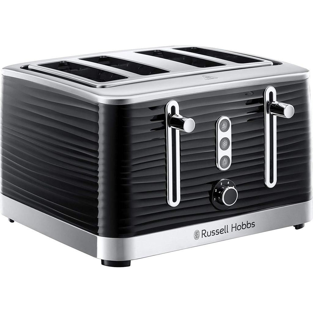 RUSSELL HOBBS Toaster | 4 Slice | Inspire | Black