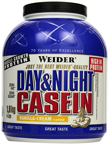 Weider: Day & Night Casein, Chocolate Cream - 1800g