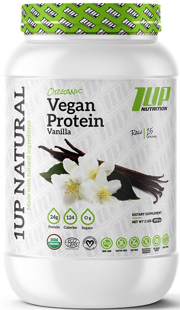 1Up Nutrition: Vegan Protein, Chocolate - 900g