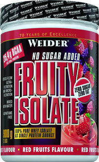 Weider: Fruity Isolate, Red Fruits - 908g