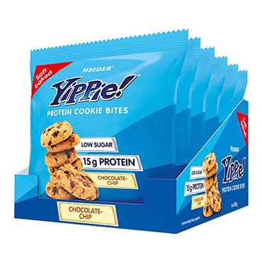Weider: Yippie! Protein Cookie, Chocolate Chip - 6 x 50g