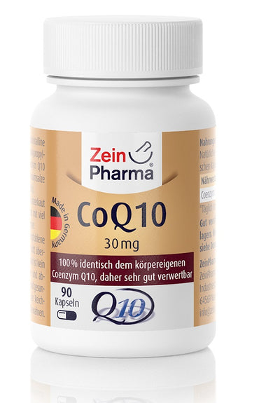 Zein Pharma: CoQ10, 30mg - 90 caps