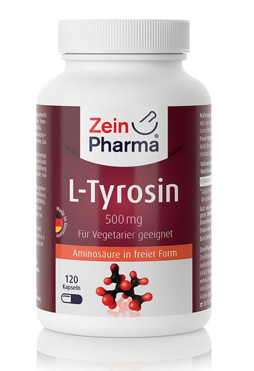 Zein Pharma: L-Tyrosine, 500mg - 120 caps