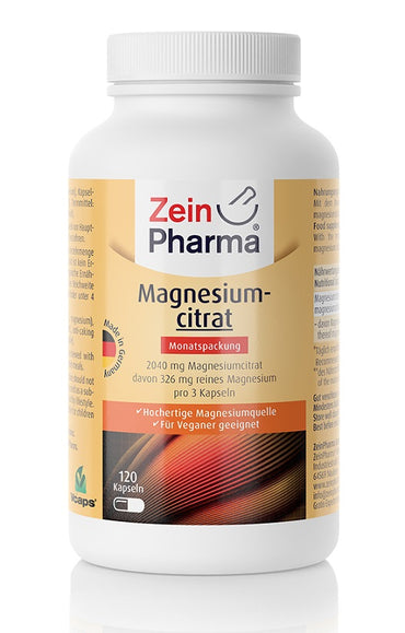 Zein Pharma: Magnesium Citrate, 680mg - 120 caps