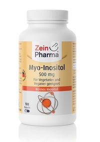 Zein Pharma: Myo-Inositol, 500mg - 180 caps