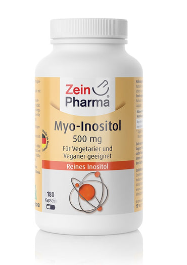 Zein Pharma: Myo-Inositol, 500mg - 180 caps