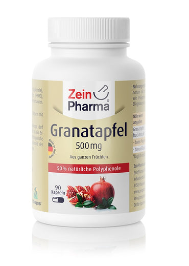 Zein Pharma: Pomegranate, 500mg - 90 caps