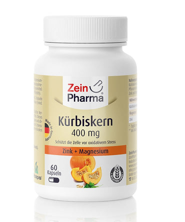Zein Pharma: Pumpkin Seed, 400mg - 60 caps