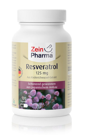 Zein Pharma: Resveratrol, 125mg - 120 caps