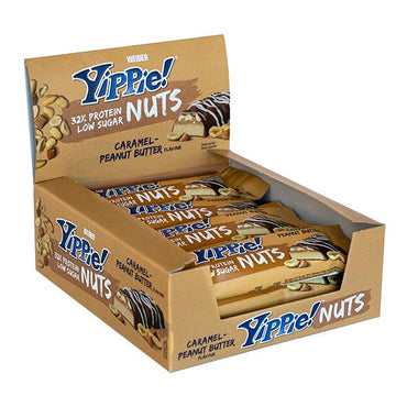 Weider: Yippie! Nuts, Caramel-Peanut Butter - 12 x 45g