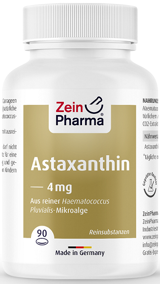 Zein Pharma: Astaxanthin, 4mg - 90 softgels