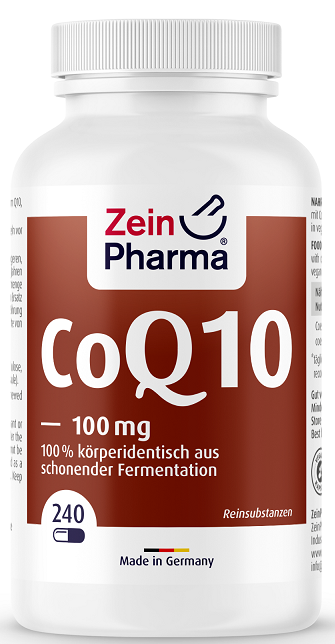 Zein Pharma: CoQ10, 100mg - 240 caps