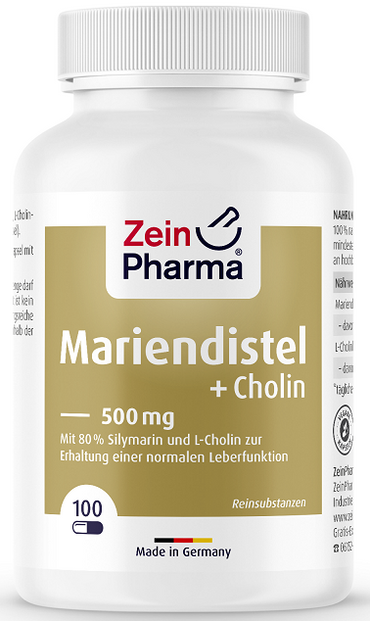 Zein Pharma: Milk Thistle + Choline, Liver Complex - 100 caps