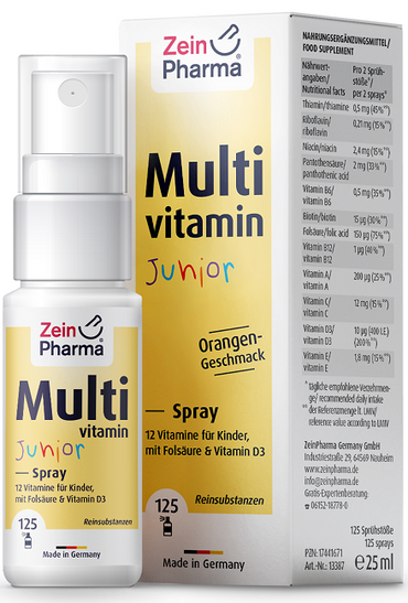 Zein Pharma: Multivitamin Junior Spray - 25 ml.
