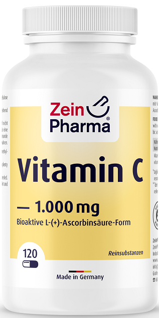Zein Pharma: Vitamin C, 1000mg - 120 caps