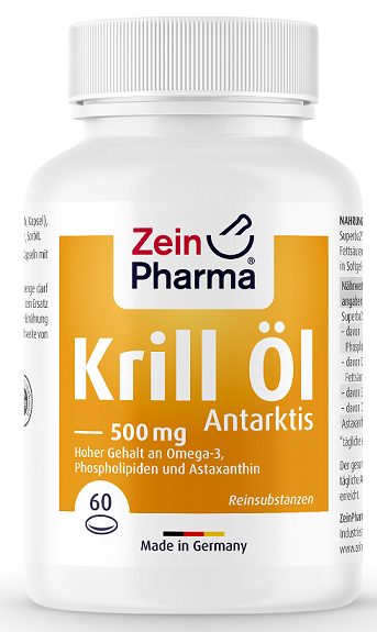 Zein Pharma: Krill Oil Antarctic, 500mg - 60 caps