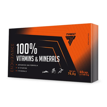 Trec Nutrition: Enudrance 100% Vitamins & Minerals - 60 caps