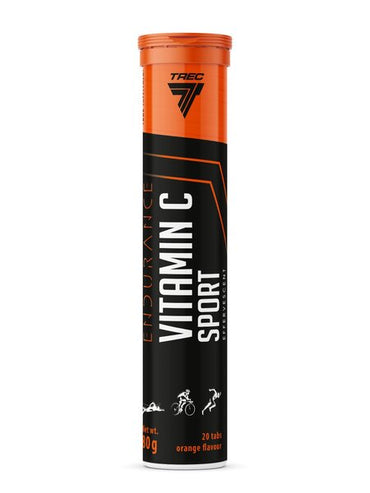 Trec Nutrition: Endurance Vitamin C Sport Effervescent, Orange - 20 tabs