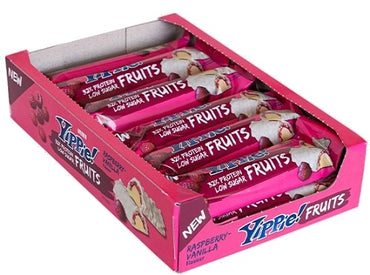 Weider: Yippie! Fruits, Raspberry Vanilla - 12 x 45g