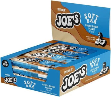 Weider: Joe's Soft Bar, Cookie Dough Peanut - 12 x 50g